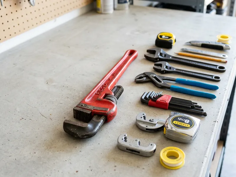 Professional plumbers in Peninsula, OH equipped with top-tier tools for residential and commercial plumbing services.